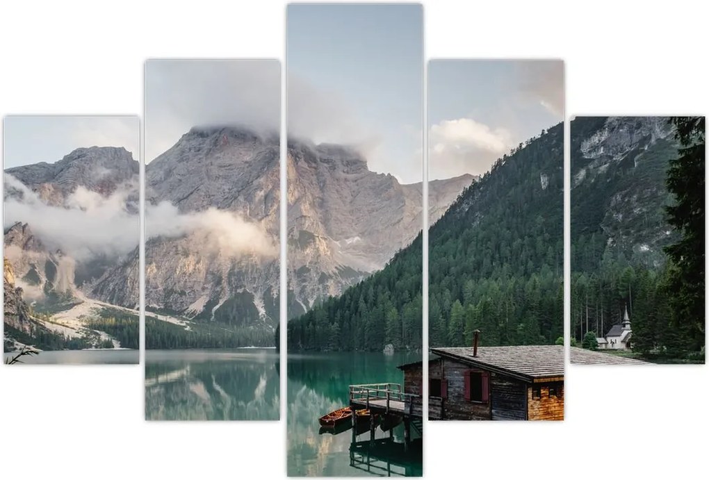 Tablou - Lake Prags (150x105 cm)