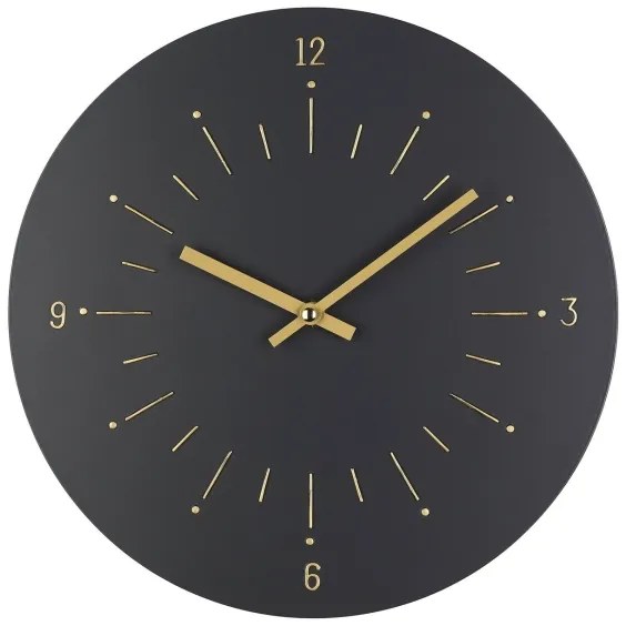 Ceas de perete Eglo 425509 TAKAHAGI 1xAA d. 30 cm negru