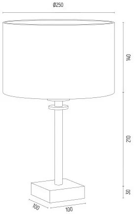 Veioza, lampa de masa eleganta ABBANO verde