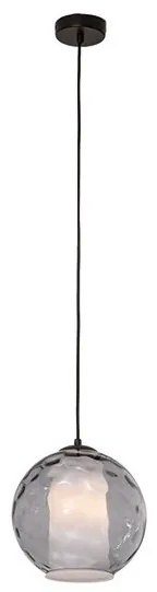 Pendul design modern Pinco negru, fumuriu