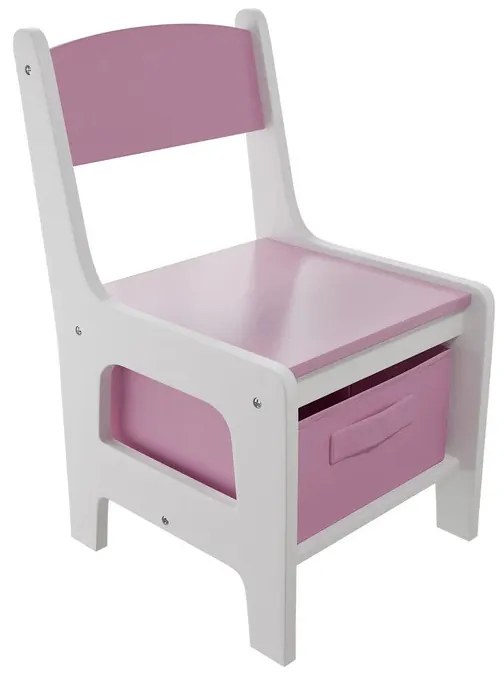 Juskys Set de lemn pentru copii Milou - roz