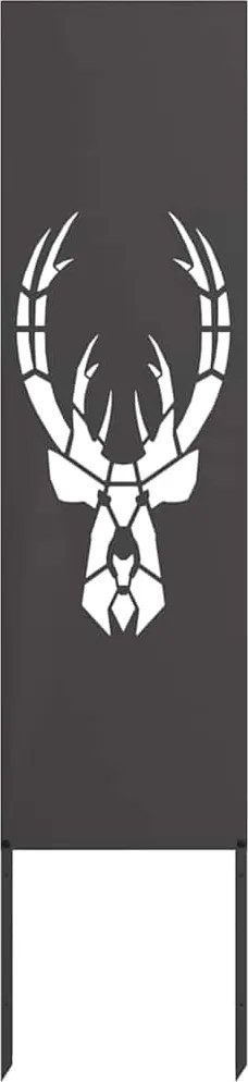 vidaXL Ecran de intimitate pentru grădină Negru 32 x 140 cm