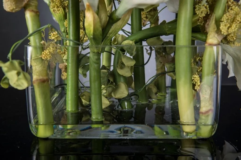 Aranjament floral mediu design LUX SQUARE TEBE