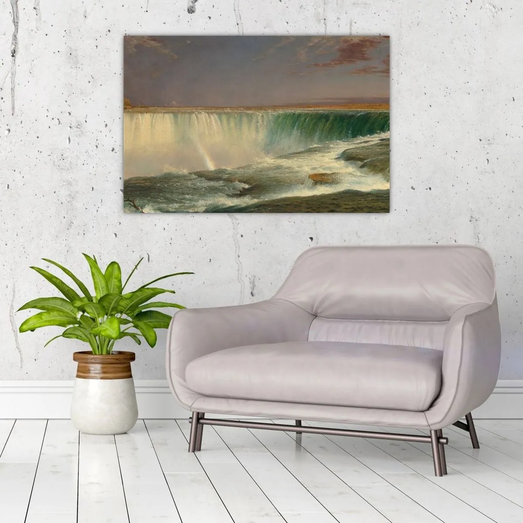 Tablou - Frederic Edwin Church, Niagara, reproducere (90x60 cm)