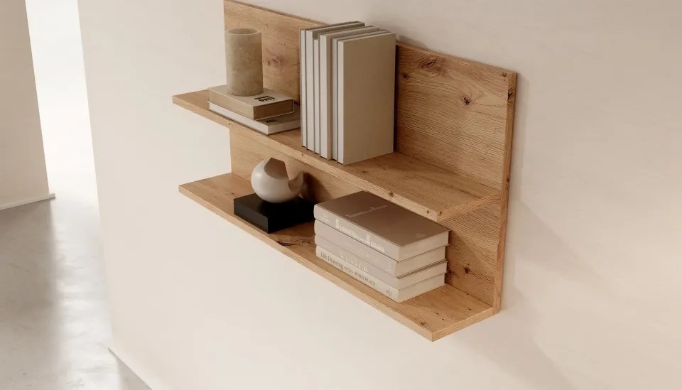 Raft Evi – 80x15x39 cm – Stejar Artisan