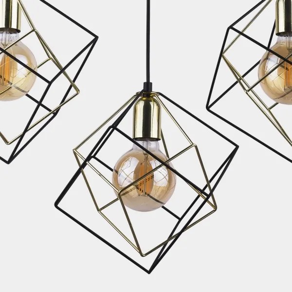 Lustră pe cablu ALAMBRE 3xE27/60W/230V