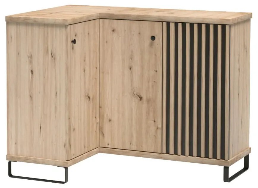 Dulap de colț Claudi 12 (Stejar artisan). 1055496