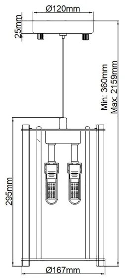 Lustră LED pentru baie CRYSTAL Kichler KL-CRYSTAL-SKYE-MP SKYE 2xG9/3W/230V IP44