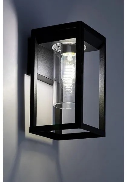 Aplică de exterior Rabalux 77085 ZERNEST 1xE27/15W/230V IP54 negru