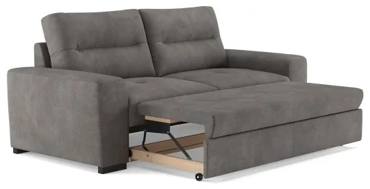 Canapea extensibilă 3 locuri COMO, gri închis