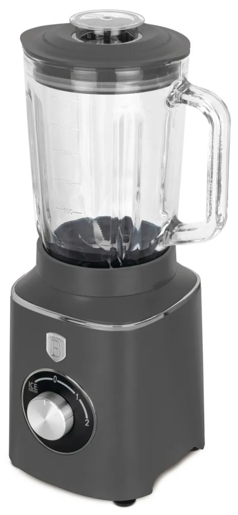 Blender cu bol de sticla Antracit Berlinger Haus BH 9539