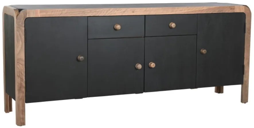 Comoda, neagra, din lemn de jamun, Noire