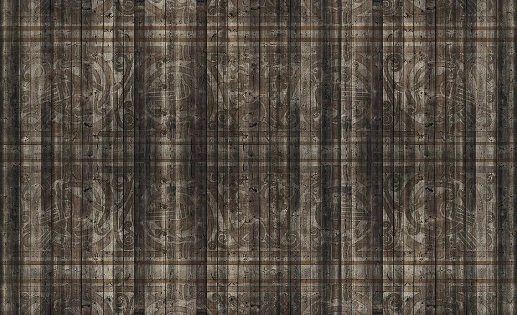 Fototapet - Textură pe scânduri din lemn (152,5x104 cm)