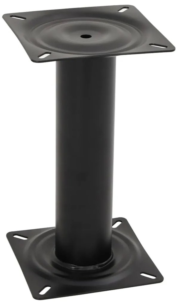 vidaXL Piedestal pentru scaun de barcă, negru, 33 cm, oțel