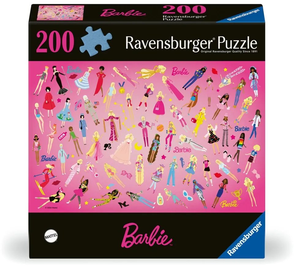PUZZLE MOMENT LUMEA BARBIE 200 PIESE - RAVENSBURGER (RVSPA01492)