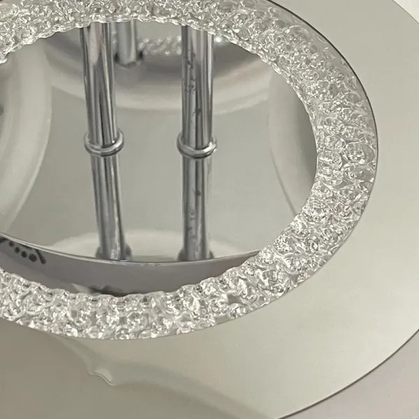 Lustră LED dimabilă aplicată LED/100W/230V 3000-6500K + telecomandă