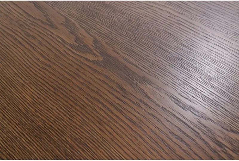 Masa rotunda Valhalla Wood 140cm, stejar inchis