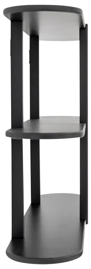 Raft negru etajat 80 cm Vicente – Bloomingville