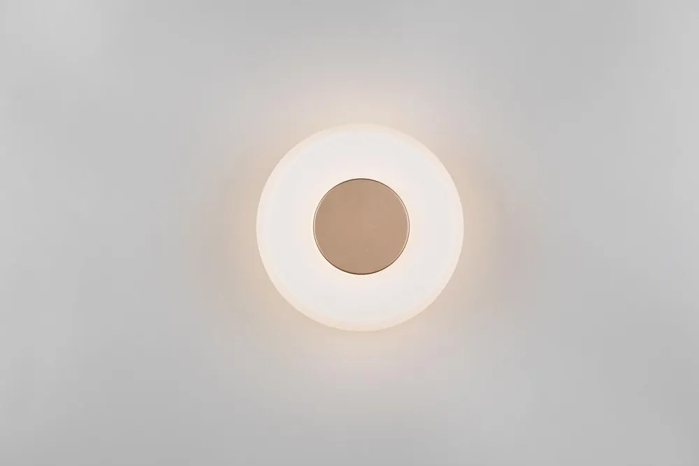 Aplică de perete bej LED cu intensitate reglabilă ø 22 cm Celeste – Trio