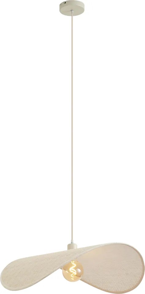 Lampă suspendată modernă bej 65 cm - Hat