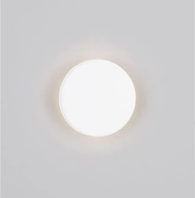 Aplica lumina ambientala pentru fatade IP65 ELLUX alb 10cm