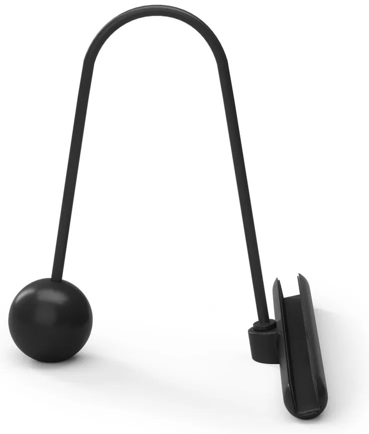 Ramă foto neagră cu picior de susținere din sticlă 16x20 cm Flute – Umbra