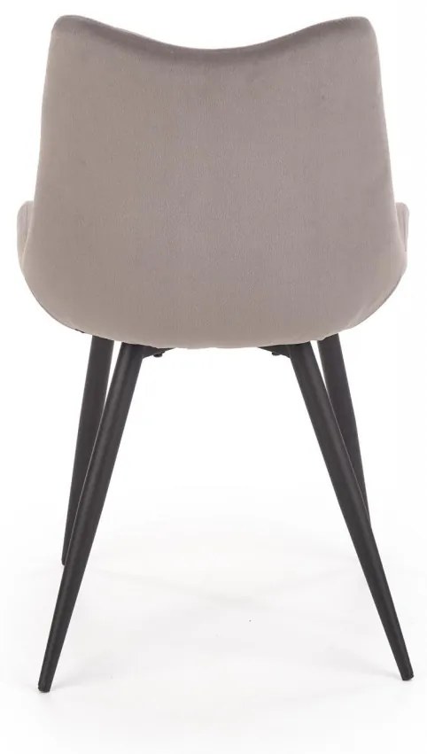 Scaun tapitat K388 gri