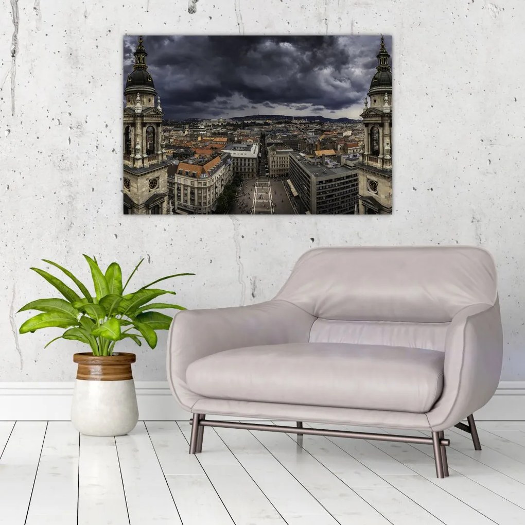 Tablou cu basilică (90x60 cm)