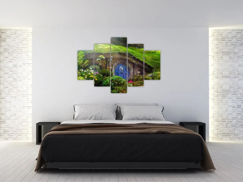 Tablou - Orasul Hobitin (150x105 cm)