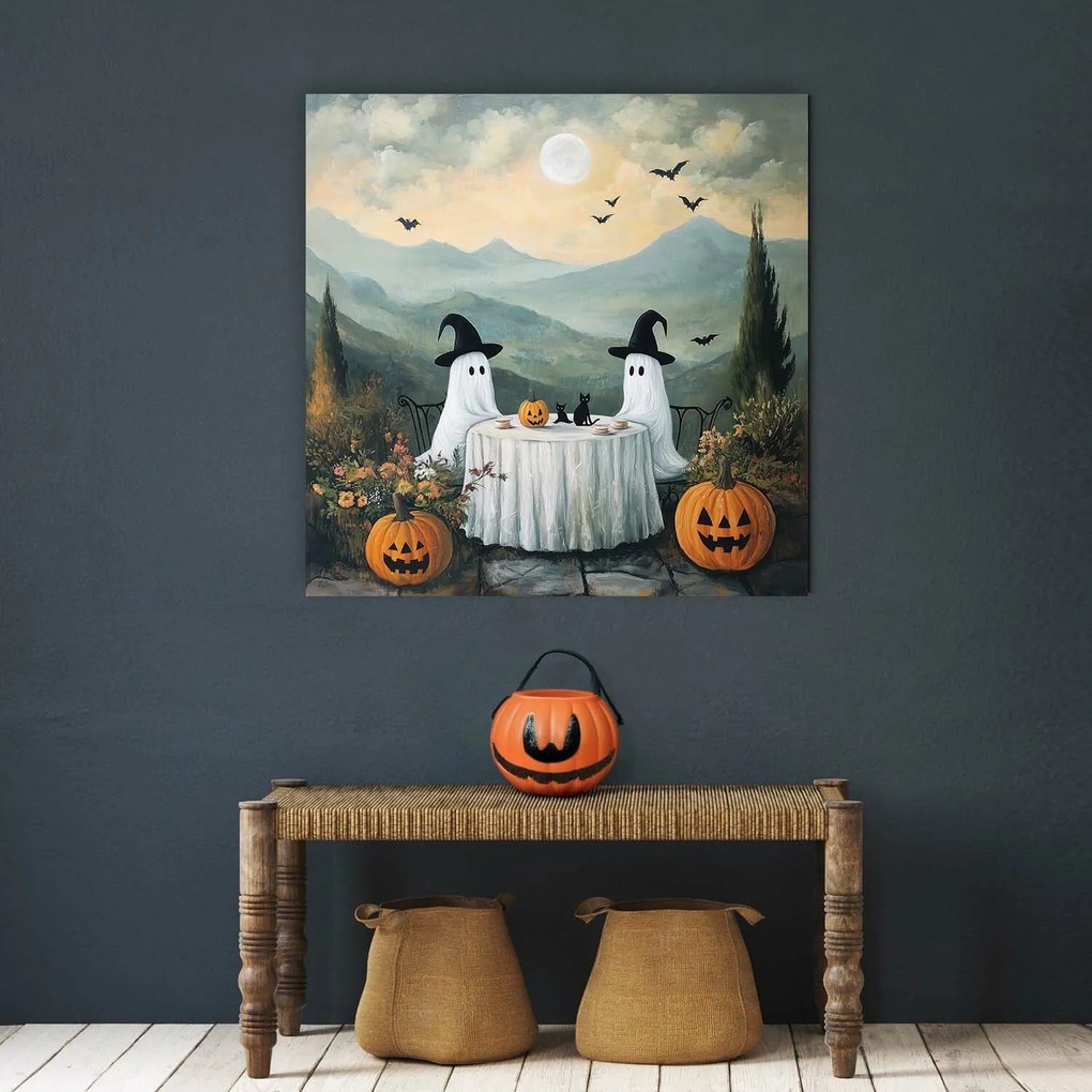 DUBLEZ | Tablou de Halloween pentru perete - Fantome