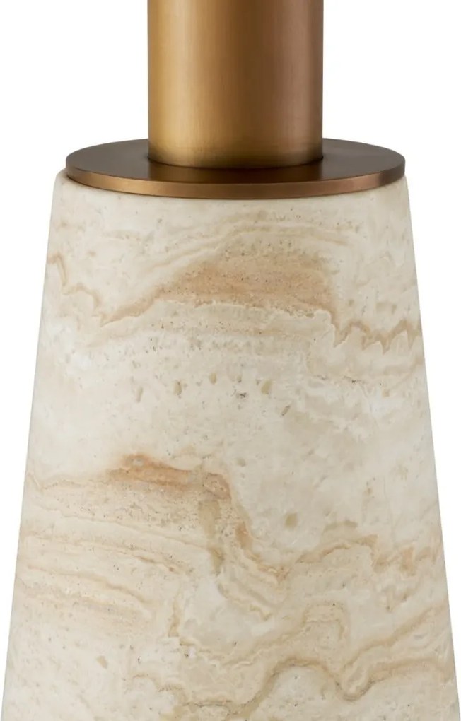 Masa rotunda LUX travertin Genova 131cm