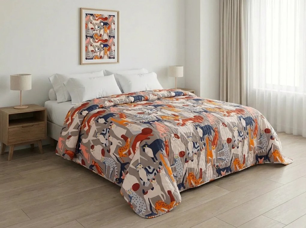 Cuvertura de pat CATMOSPHERE, colorat Dimensiune: 220 x 240 cm