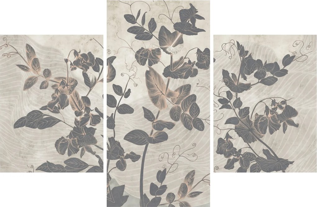 Tablou - Frunze texturate (90x60 cm)