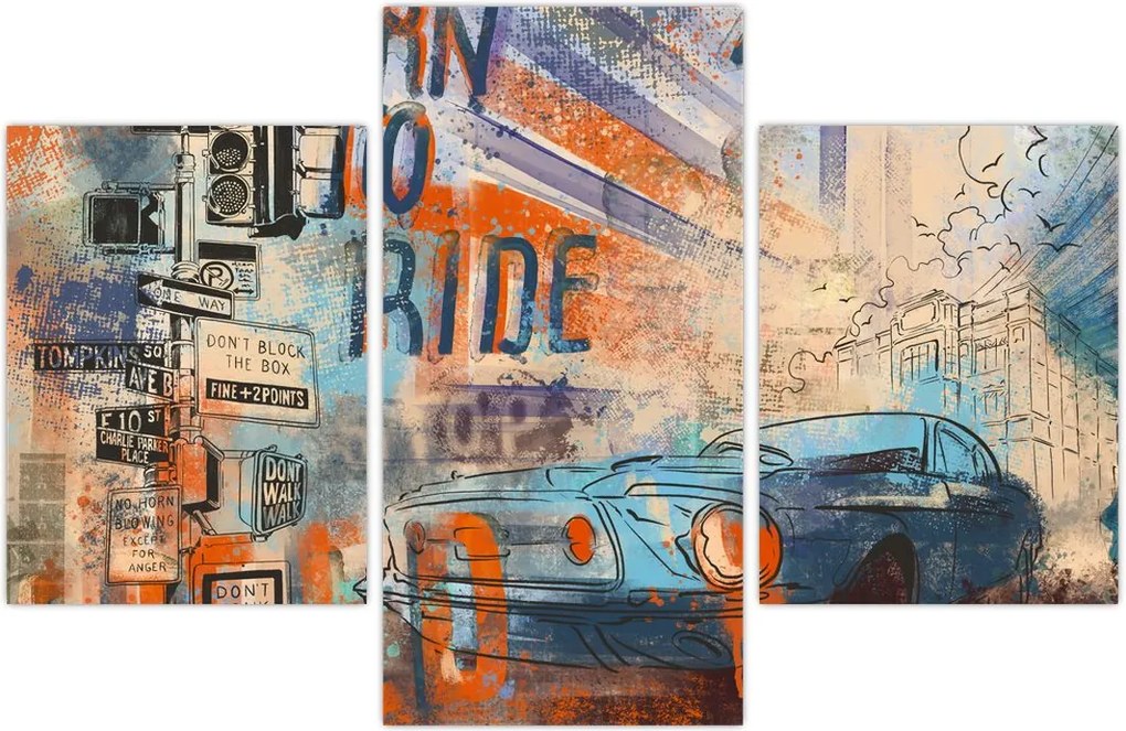 Tablou - Născut să călătorească (90x60 cm)