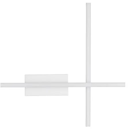 Aplica de perete LED design modern QUAM alb