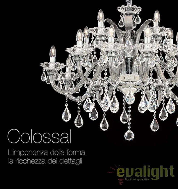 Candelabru 8 brate, diametru 78cm Colossal Sp8 081519