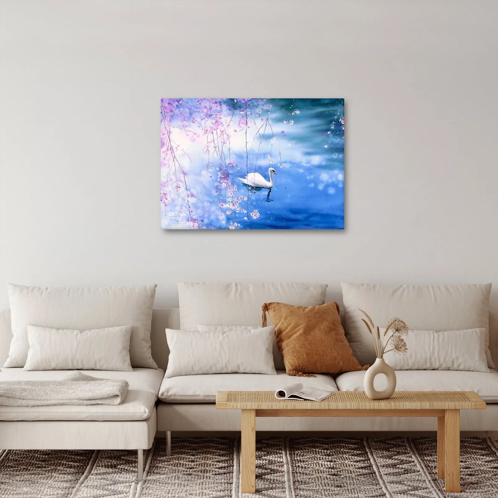 Tablou - Lacul magic (70x50 cm)