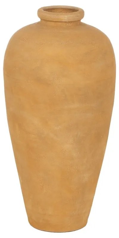Vază galben-muștar din ceramică, înaltă (înălțime 60 cm) Eufen – Ixia