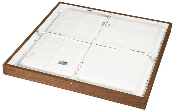 Brilagi - Corp de iluminat LED pentru baie WOODY FRAME LED/50W/230V 60x60 IP44 stejar-cireș