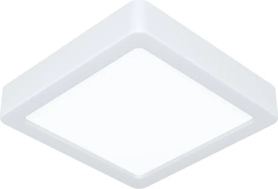 Eglo 901311 - Plafonieră LED FUEVA, 7W, 230V, 2700/4000/6500K, 15x15 cm, albă