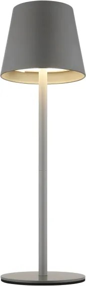 Globo 58488G-LED Lampă de masă VANNIE, reglabilă, cu control tactil, reîncărcabilă, pentru exterior, 3W/5V IP54 1800mAh gri