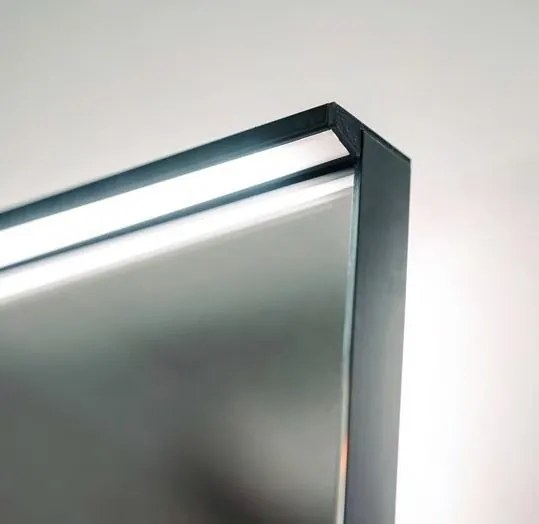Kolpa San Quadrum Oglinda cu iluminare LED 90x80 cm