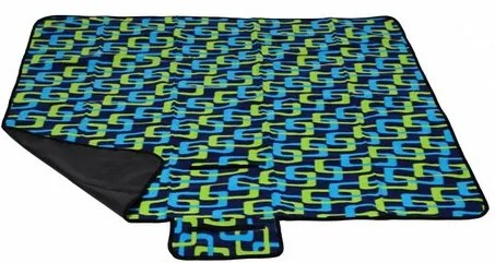 Pătură picnic Trendy albastru, 150 x 135 cm