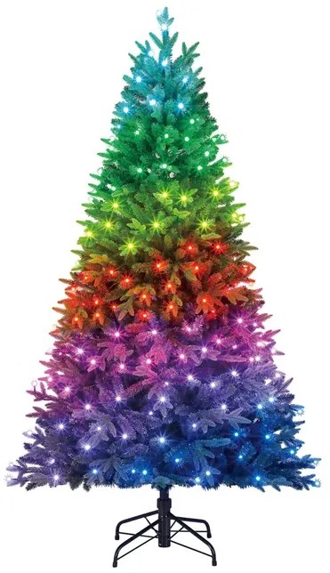 Brad artificial SMART cu instalație integrată - TWINKLY WINDSOR PINE