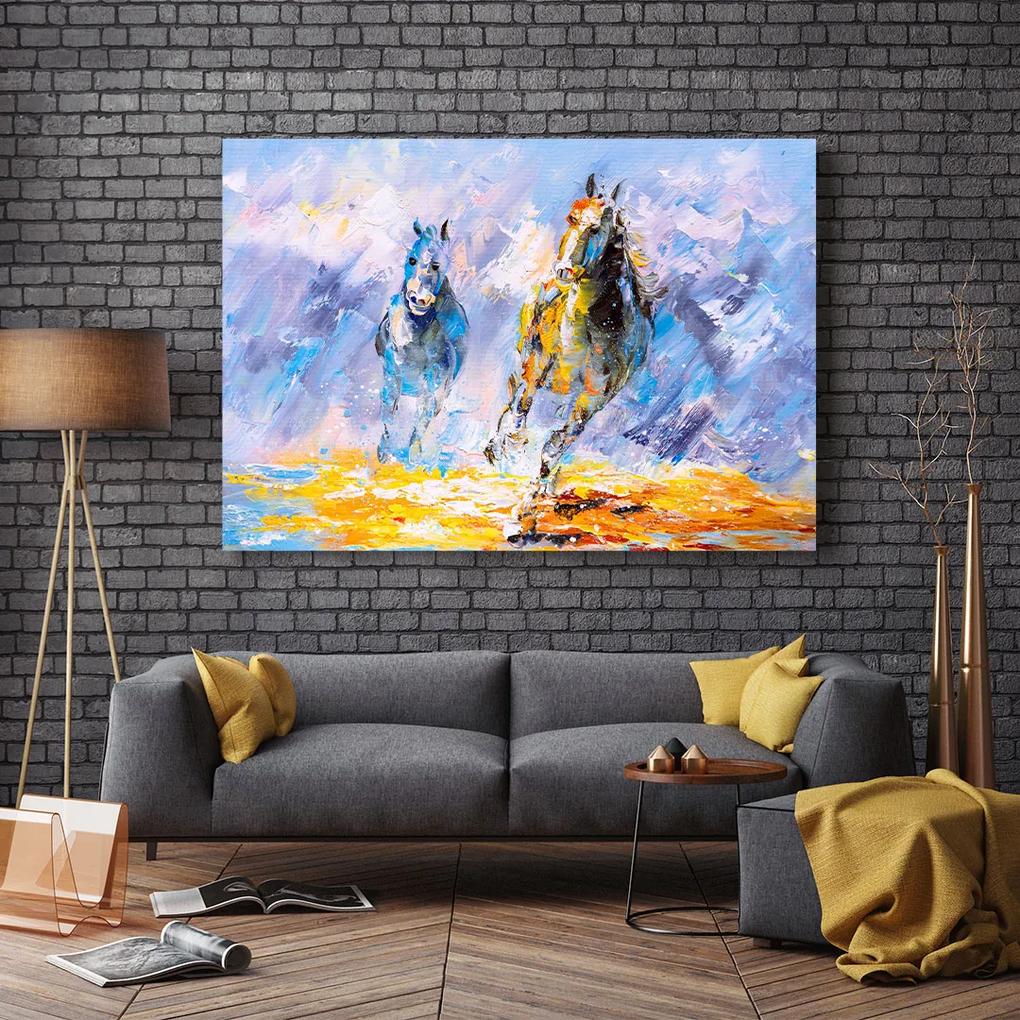 Tablou Canvas -Running Horse 70 x 110 cm