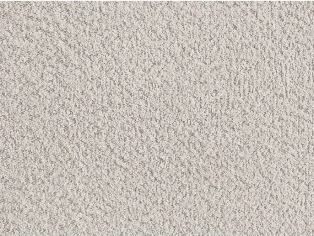 Pat matrimonial alb tapițat cu spațiu de depozitare/fără tăblie cu somieră 160x200 cm Inera – Bobochic Paris