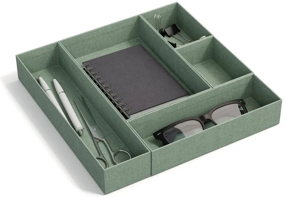 Organizatoare pentru sertare 5 buc. din carton Emma Paper Laminate – Bigso