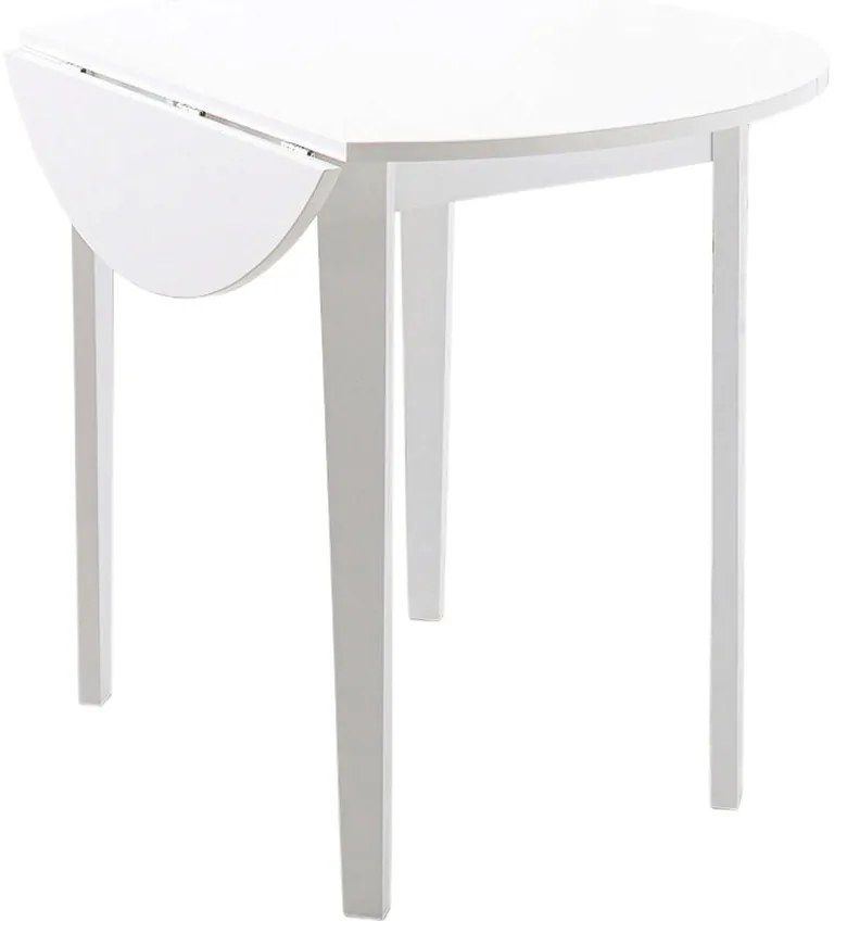 Masă Støraa Trento Quer, ⌀ 92 cm, alb