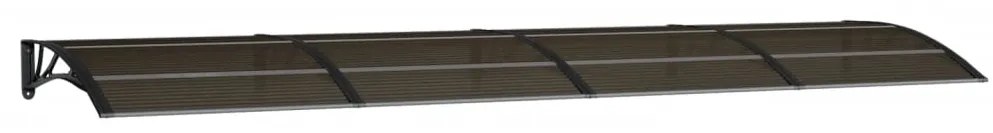 Copertina de usa, negru, 400x100 cm, policarbonat