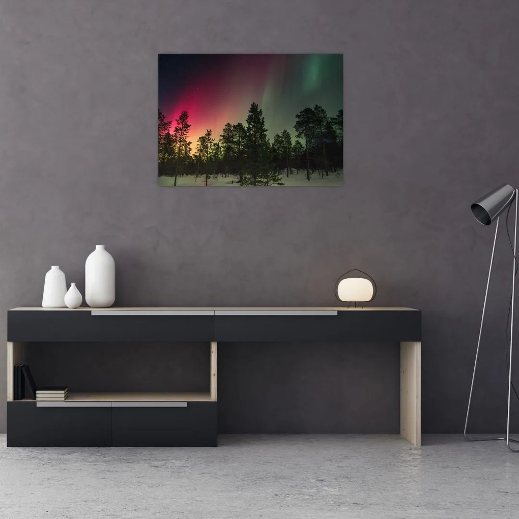 Tablou cu Northern Lights (70x50 cm)